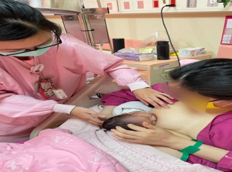 親子同室床邊指導