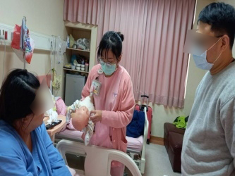 親子同室床邊指導